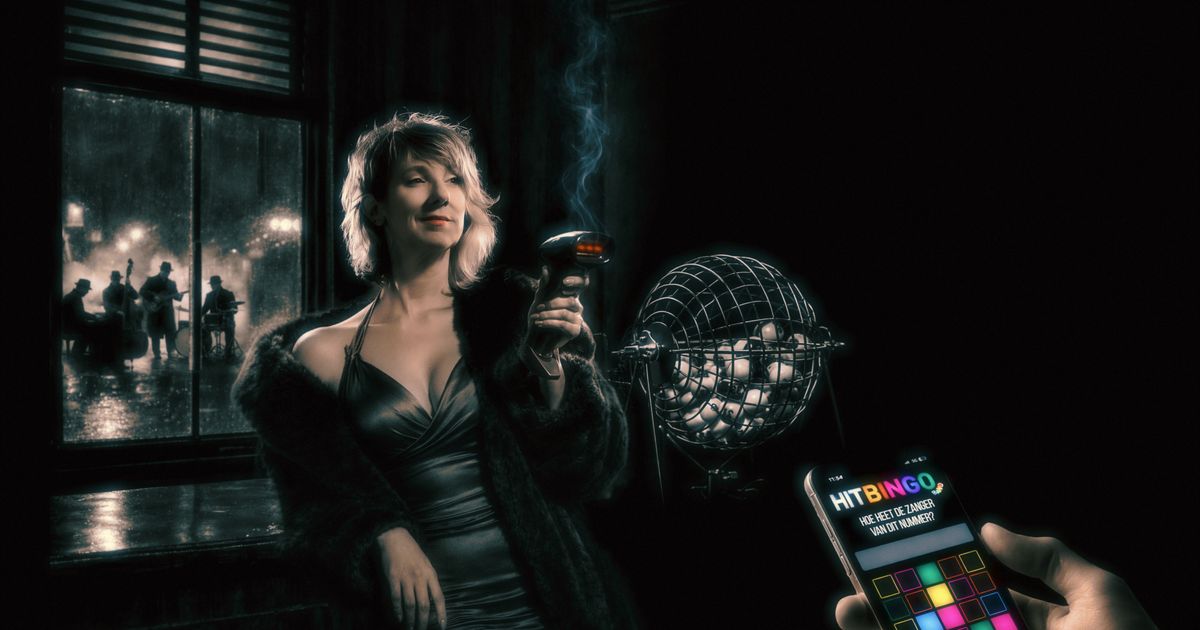 De Hitbingo Band — Muziekquiz. Glittershow. Bingofeest.