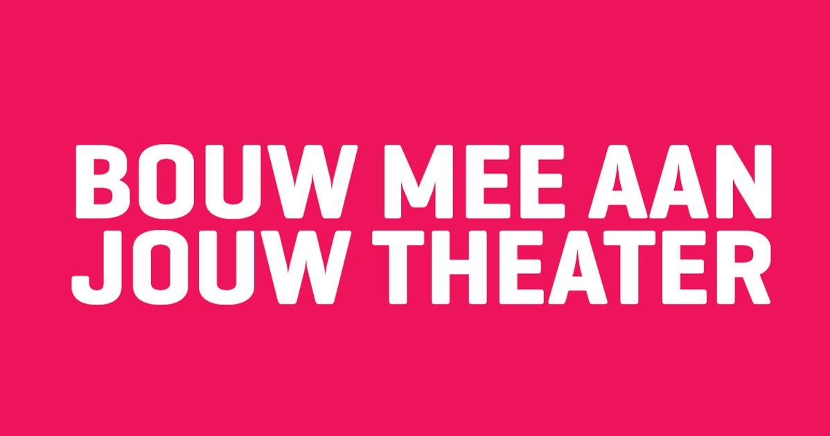 De Schalm in de steigers: bouw mee aan jouw theater!