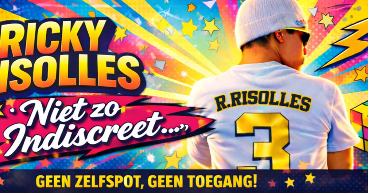 Ricky Risolles 3 - Niet zo indiscreet — Geen zelfspot, geen toegang!