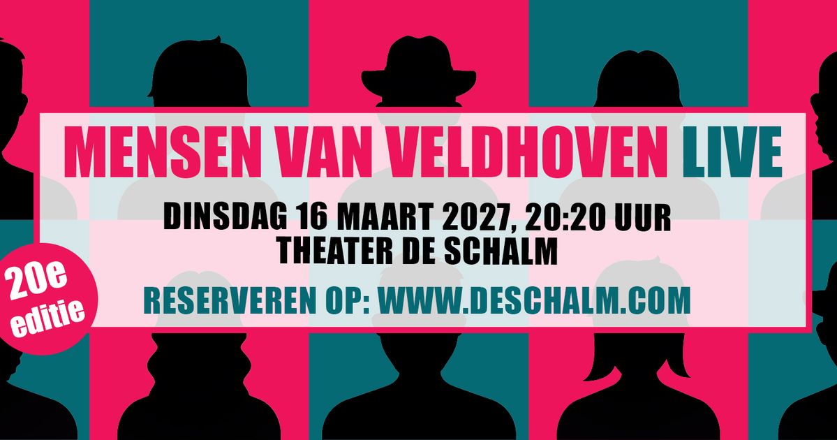 Mensen van Veldhoven Live 20e editie  — Mensen van Veldhoven Live